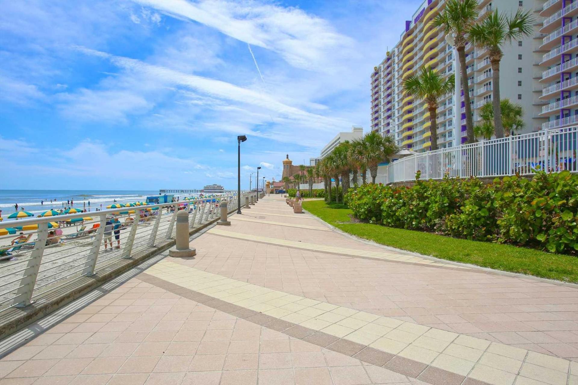 Luxury 11Th Floor 1 Bedroom Condo Direct Oceanfront Wyndham Ocean Walk Resort Daytona Beach | 1107 Экстерьер фото