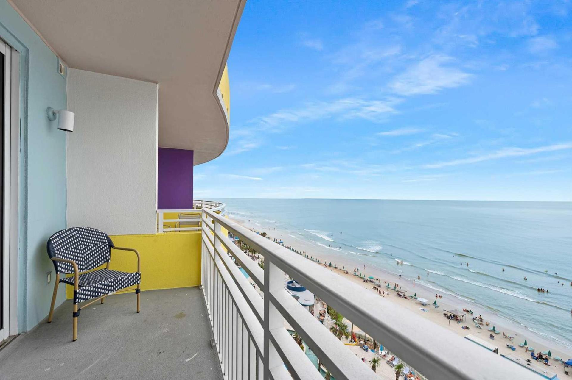 Luxury 11Th Floor 1 Bedroom Condo Direct Oceanfront Wyndham Ocean Walk Resort Daytona Beach | 1107 Экстерьер фото